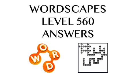 wordscape 560|Wordscapes Puzzle Level 560 Answers, Flora Seed .